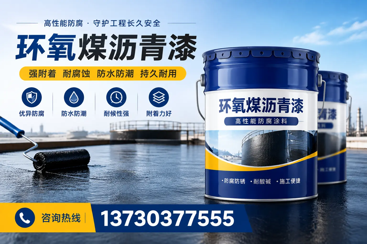如何判断环氧煤沥青漆的质量?东平消费者指南